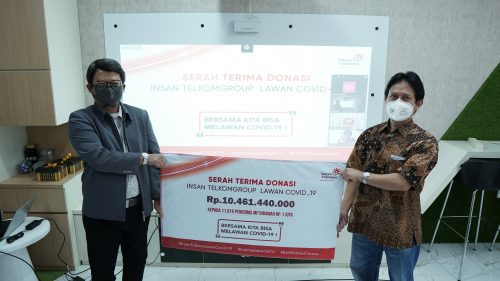 Donasi Karyawan Telkom Group untuk membantu Masyarakat terdampak Covid-19